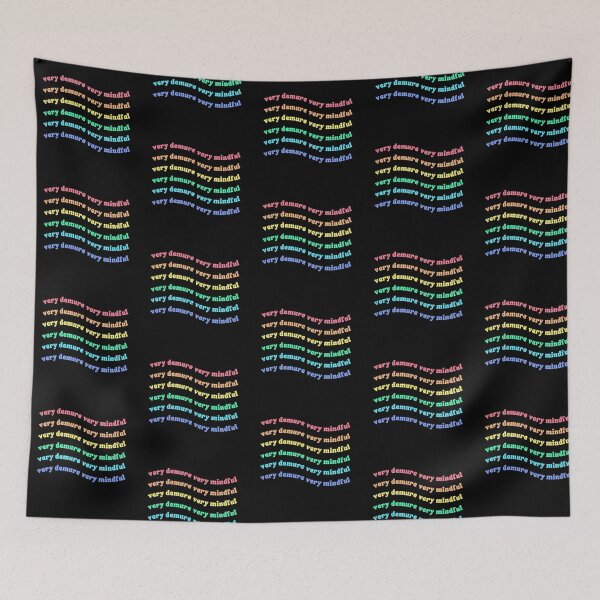 Item preview, Demure Mindful Rainbow designed and sold by Caring Hearts.