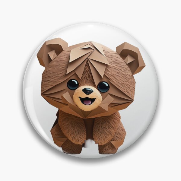 Item preview, Cute Fluffy Brown Bear designed and sold by CreateDreamz.