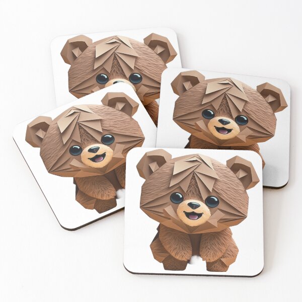 Item preview, Cute Fluffy Brown Bear designed and sold by CreateDreamz.