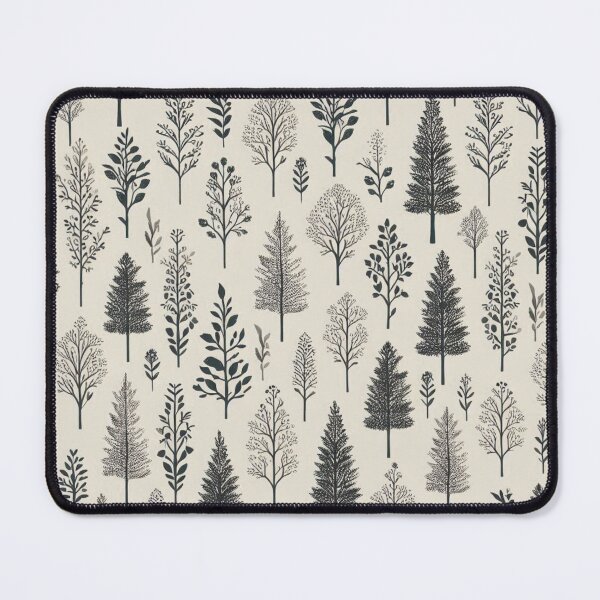 Item preview, Elegant Silhouette Forest Fabric Pattern designed and sold by Rui Fernandes.
