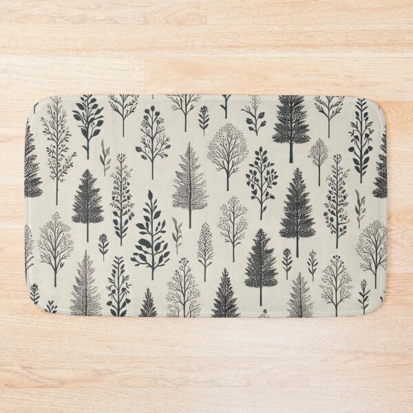 Item preview, Elegant Silhouette Forest Fabric Pattern designed and sold by Rui Fernandes.