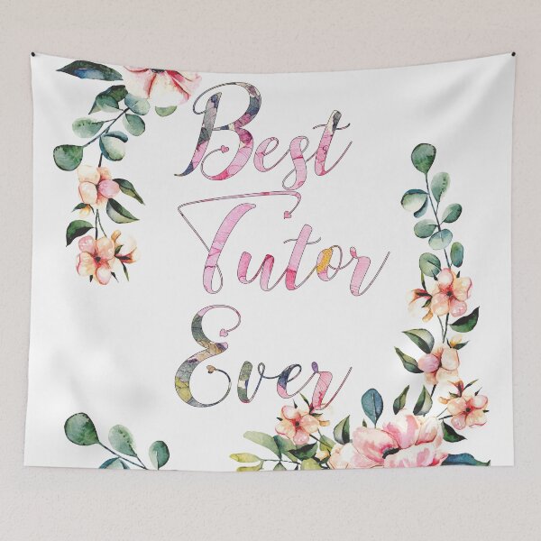 Item preview, Best Tutor Ever Tutor Appreciation Quote Thank you gift designed and sold by tanabe.