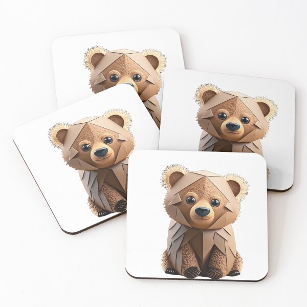 Item preview, Brown and Golden Cute Bear designed and sold by CreateDreamz.