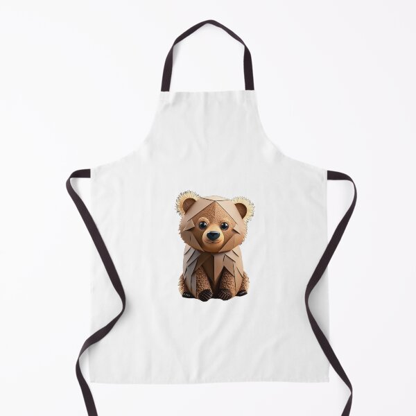 Aperçu de l'œuvre Ours mignon brun et doré créée et vendue par CreateDreamz.