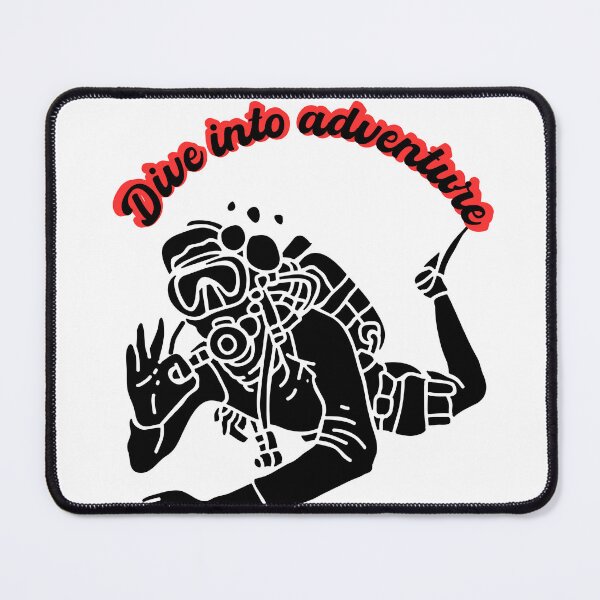 Item preview, Dive into adventure designed and sold by AImarioart.