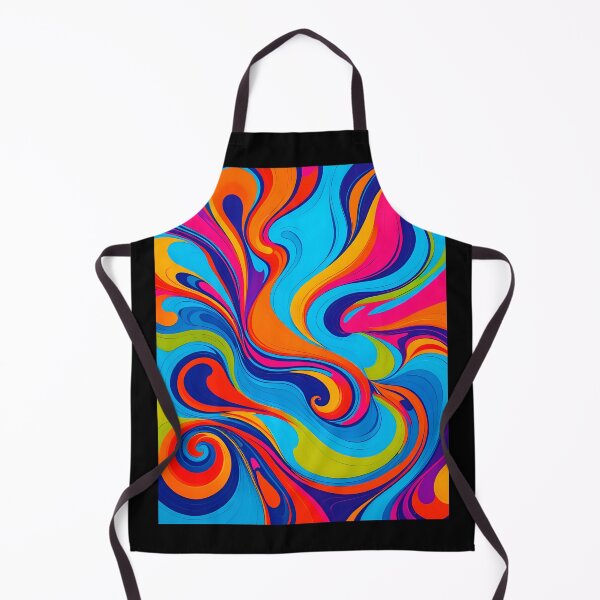 Item preview, Swirly style vibrant pattern designed and sold by Studio Quirk.