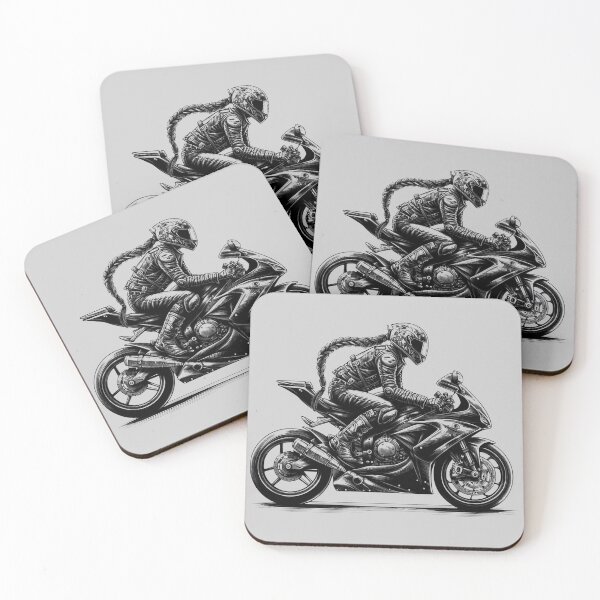 Item preview, Motorcycle Girl, Woman on the motorcycle, Moto passion, Sport Bike designed and sold by Cr320.