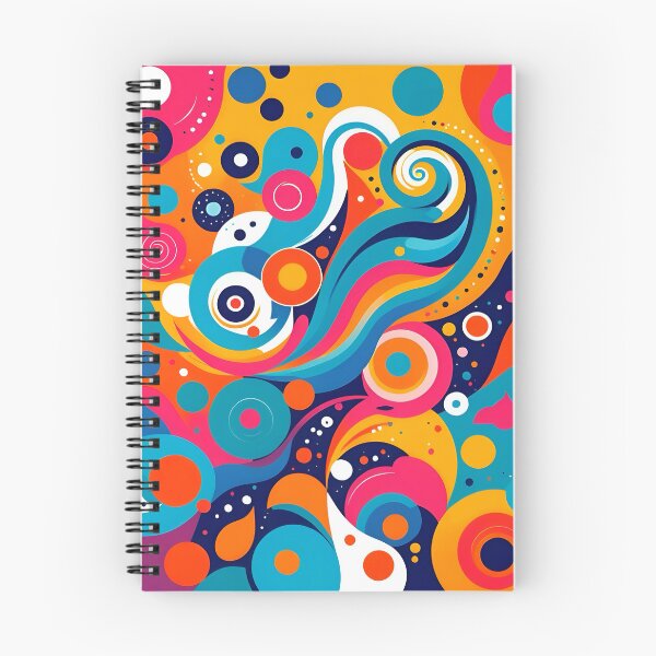 Item preview, Copy of Swirly style vibrant pattern  designed and sold by Studio Quirk.