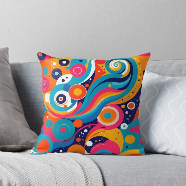 Item preview, Copy of Swirly style vibrant pattern  designed and sold by Studio Quirk.