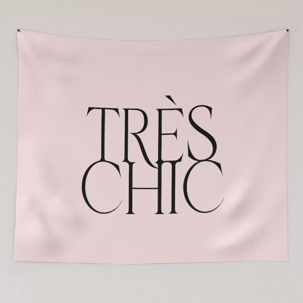 Item preview, Tres Chic (Very Stylish) French Words designed and sold by Jeallan Designs.