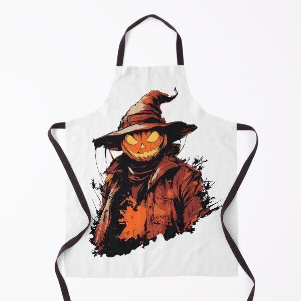 Item preview, Pumpkin Head Scarecrow | Spooky Halloween Illustration designed and sold by Petru&Myself.