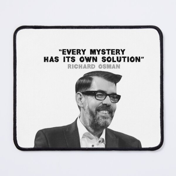 Item preview, Richard Osman Quote designed and sold by Pare Creatives.