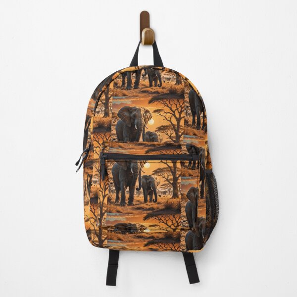 Item preview, Mighty Elephant in African Savannah designed and sold by koreatvtea.