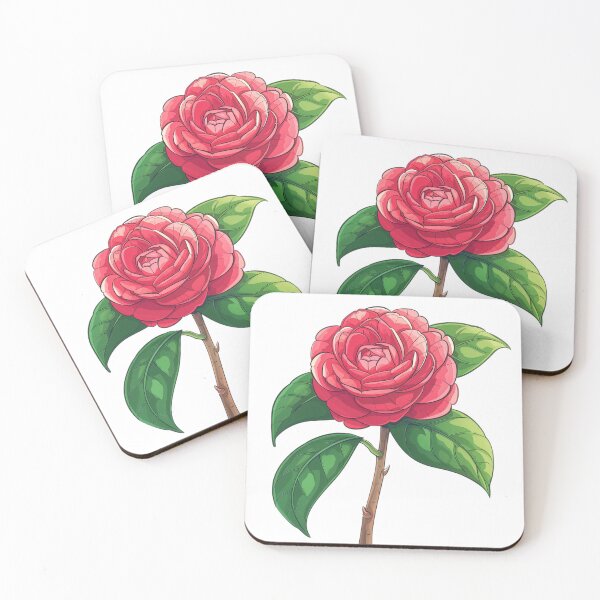 Item preview, Camellia Flower in Bloom designed and sold by Artcurrents.