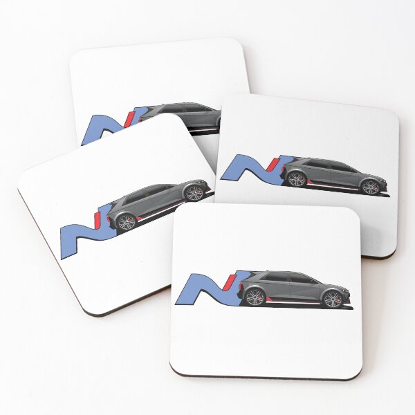 Item preview, Ioniq 5 N line Ecotronic Gray illustration designed and sold by blackdogshop.