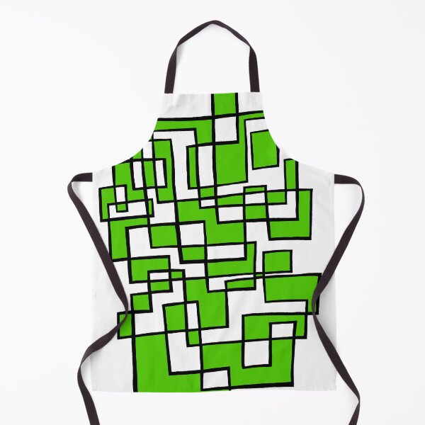 Item preview, Squid Grid No. 2 with lime green infill designed and sold by ABellyIrked.