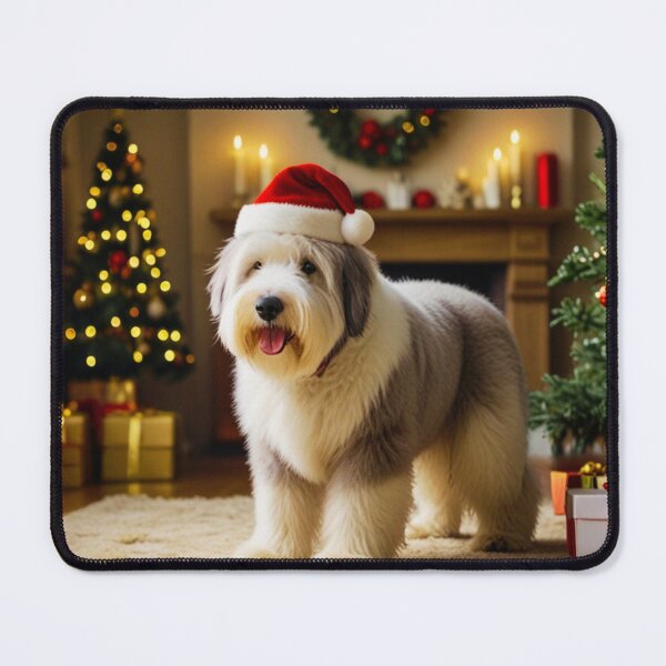 Item preview, Old English Sheepdog Christmas designed and sold by ChaosReigns91.