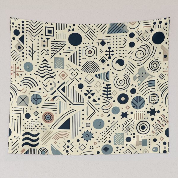 Item preview, Subtle Abstract Silhouette Fabric Pattern designed and sold by Rui Fernandes.
