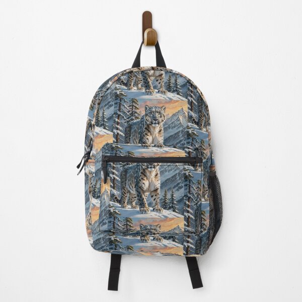 Item preview, Snow Leopard Camouflaged in Himalayan Snow designed and sold by koreatvtea.