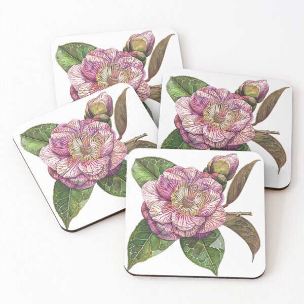 Item preview, Botanical Camellia Flower designed and sold by Artcurrents.
