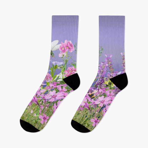 Item preview, Wildflowers and Insects designed and sold by WhiteSoftPetals.