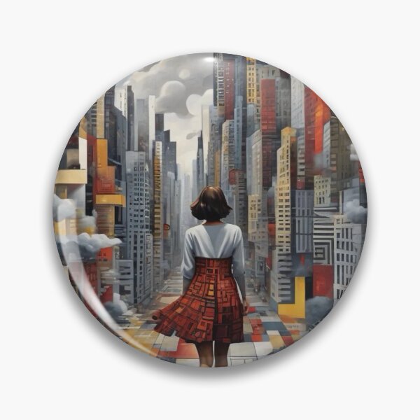 Item preview, "Geometric urbanity and human presence" designed and sold by Machiavellie.