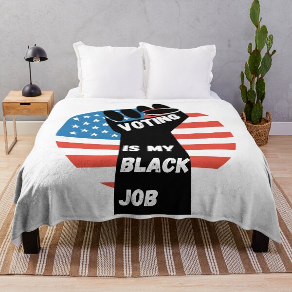 Item preview, Voting is my black job designed and sold by NanaCrafted.