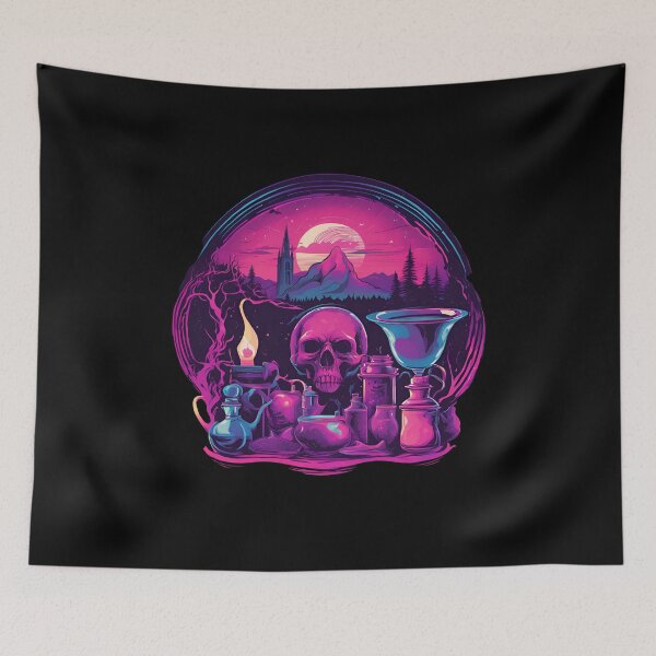 Item preview, Mystical Witchcraft & Magic: Surrealism & Synthwave Fusion D1 designed and sold by pixelandcrafted.