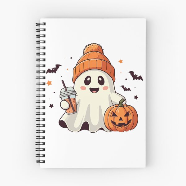 Item preview, Ghost with Iced Coffee Embroidery designed and sold by raedattia.