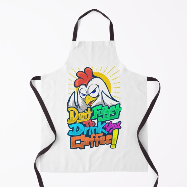 Item preview, Rooster Telling "Don't Forget To Drink Your Coffee!" designed and sold by Edchua16.