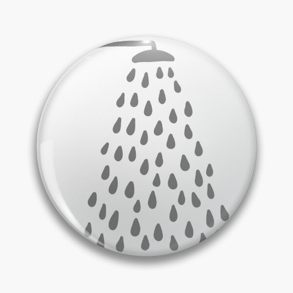 Item preview, Shower in bathroom in grey designed and sold by bigmoments.