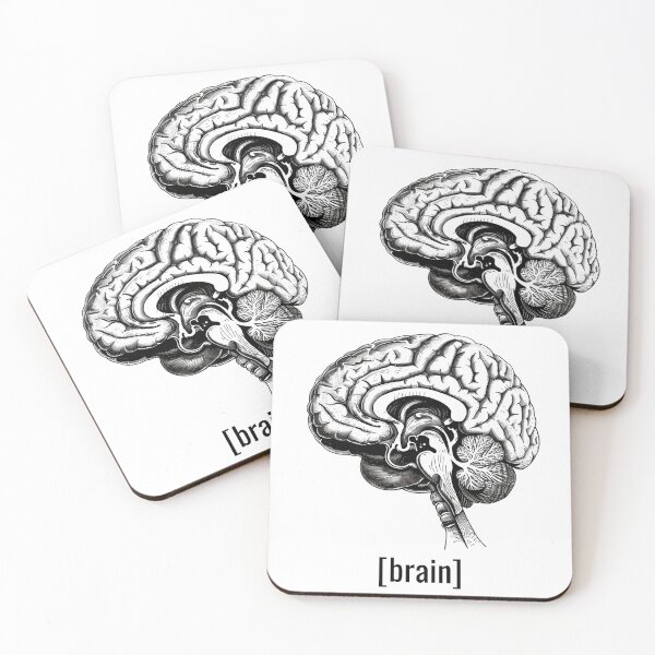 Item preview, Simple Brain Retro Style designed and sold by CozyLounge.