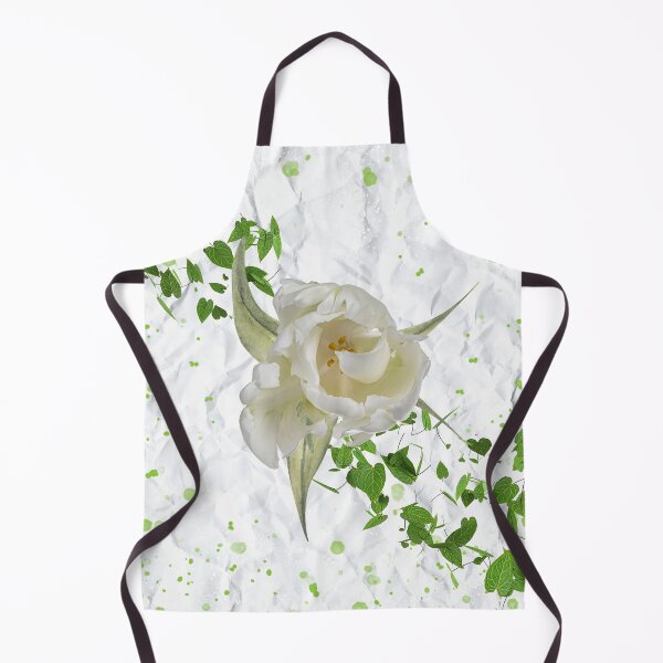 Item preview, White Ruffled Tulip designed and sold by WhiteSoftPetals.