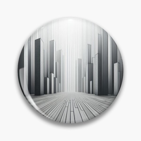 Item preview, Abstract Fantasy Boarding Leading to Skyscrapers Like Logs designed and sold by Gaborai.