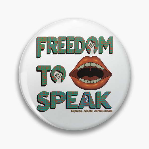 Item preview, Express, Debate, Communicate - Freedom to Offend-Green overlay  designed and sold by KateVanFloofno1.