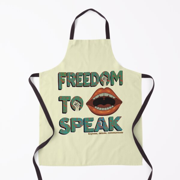 Item preview, Express, Debate, Communicate - Freedom to Offend-Green overlay designed and sold by KateVanFloofno1.