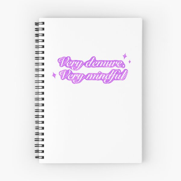Item preview, Very demure very mindful (glitter purple) designed and sold by SnugbugStudios.