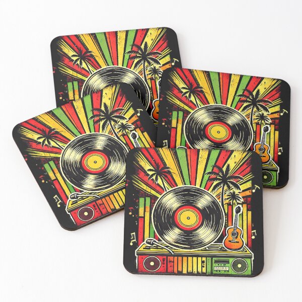 Item preview, Reggae Vibes - Island Tunes. designed and sold by Linework Studio.