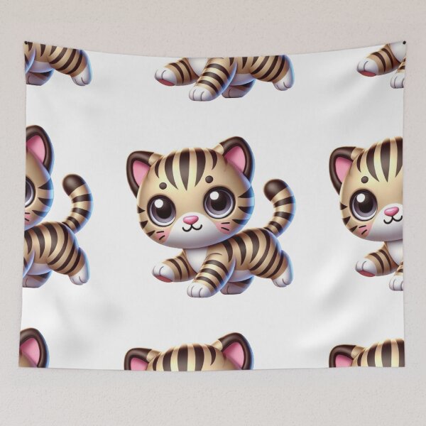 Item preview, Tabby Tiger Stripes designed and sold by WildVista.