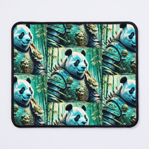 Item preview, Warrior Panda in Bamboo Forest designed and sold by koreatvtea.