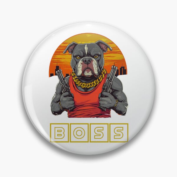 Item preview, Boss Bulldog Vibes designed and sold by Tee Smart.