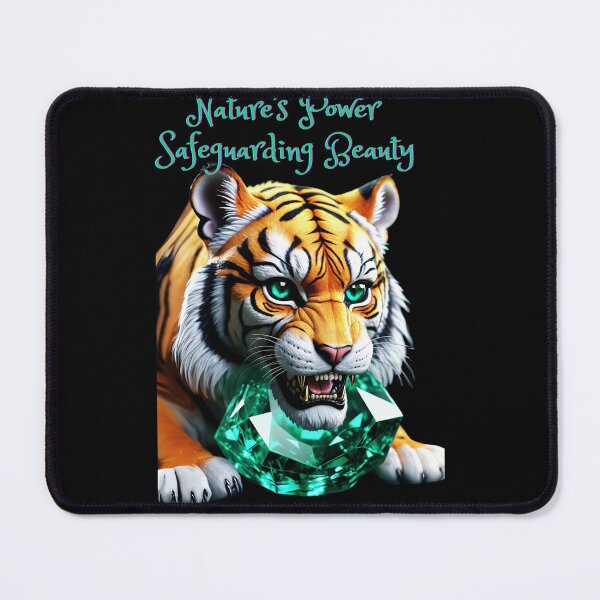Item preview, Tiger and Emerald designed and sold by CamillaCreation.