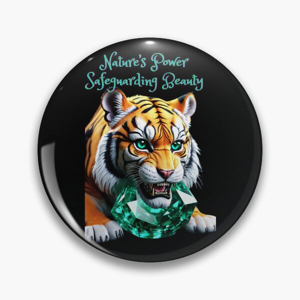 Item preview, Tiger and Emerald designed and sold by CamillaCreation.