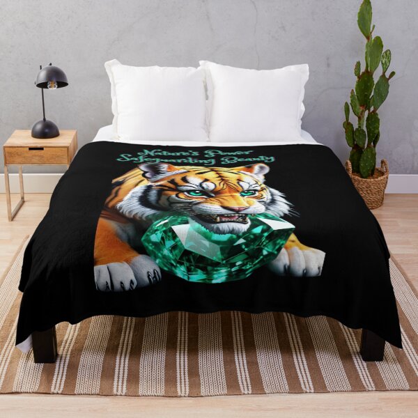 Item preview, Tiger and Emerald designed and sold by CamillaCreation.