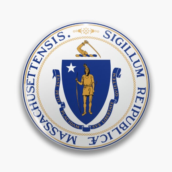 Item preview, sello de Massachusetts designed and sold by MadeInR.