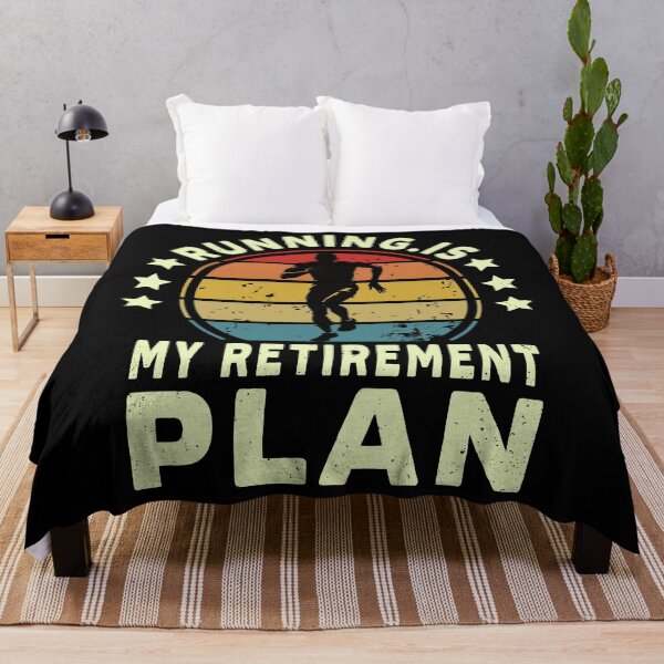 Item preview, Running Is My Retirement Plan Funny Retired Runner Quote designed and sold by saadabs.