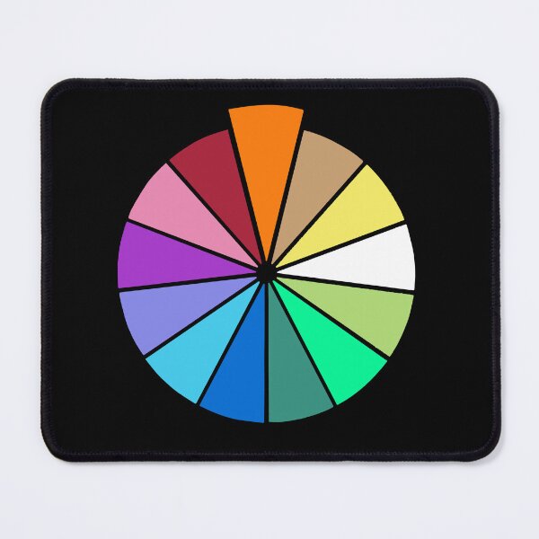 Item preview, World of Warcraft class colors wheel Druid designed and sold by Heteyy.