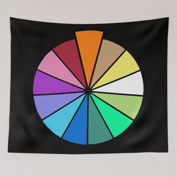 Item preview, World of Warcraft class colors wheel Druid designed and sold by Heteyy.