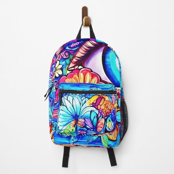 Item preview, Hypnotic Floral Eye designed and sold by Health And Fitness Posts e-Store.