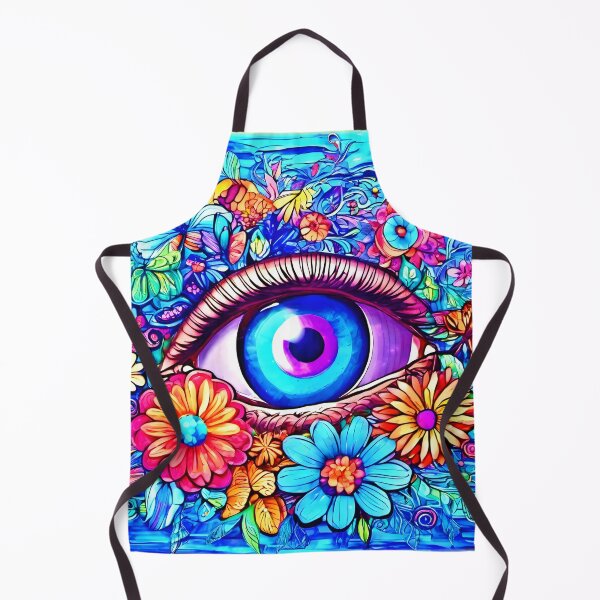 Item preview, Hypnotic Floral Eye designed and sold by Health And Fitness Posts e-Store.